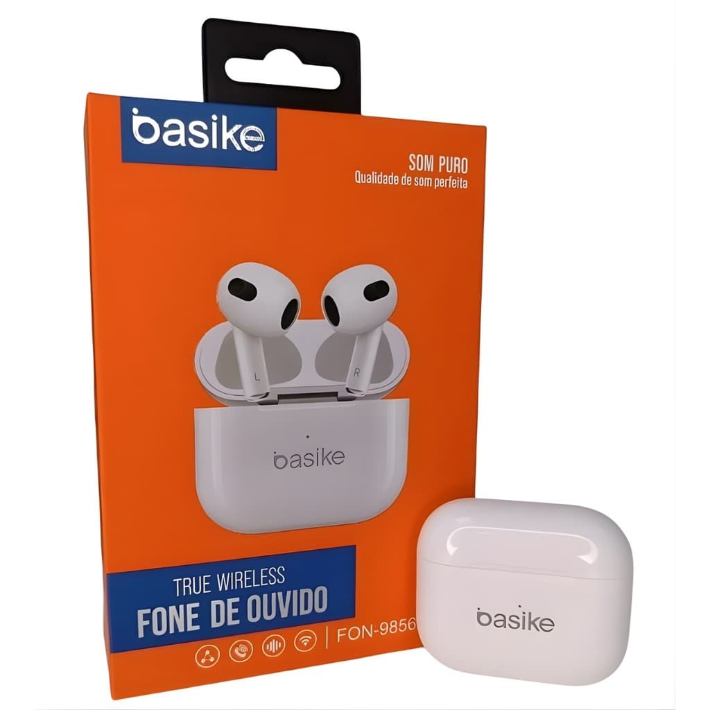 Fone De Ouvido Bluetooth Tws Academia Caminhada Gamer Branco