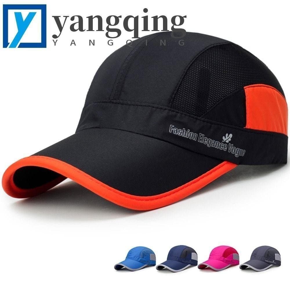 Boné De Beisebol YANGQING , Golfe Respirável Ajustável , Proteção Solar , Secagem Rápida , Chapéu De Pesca