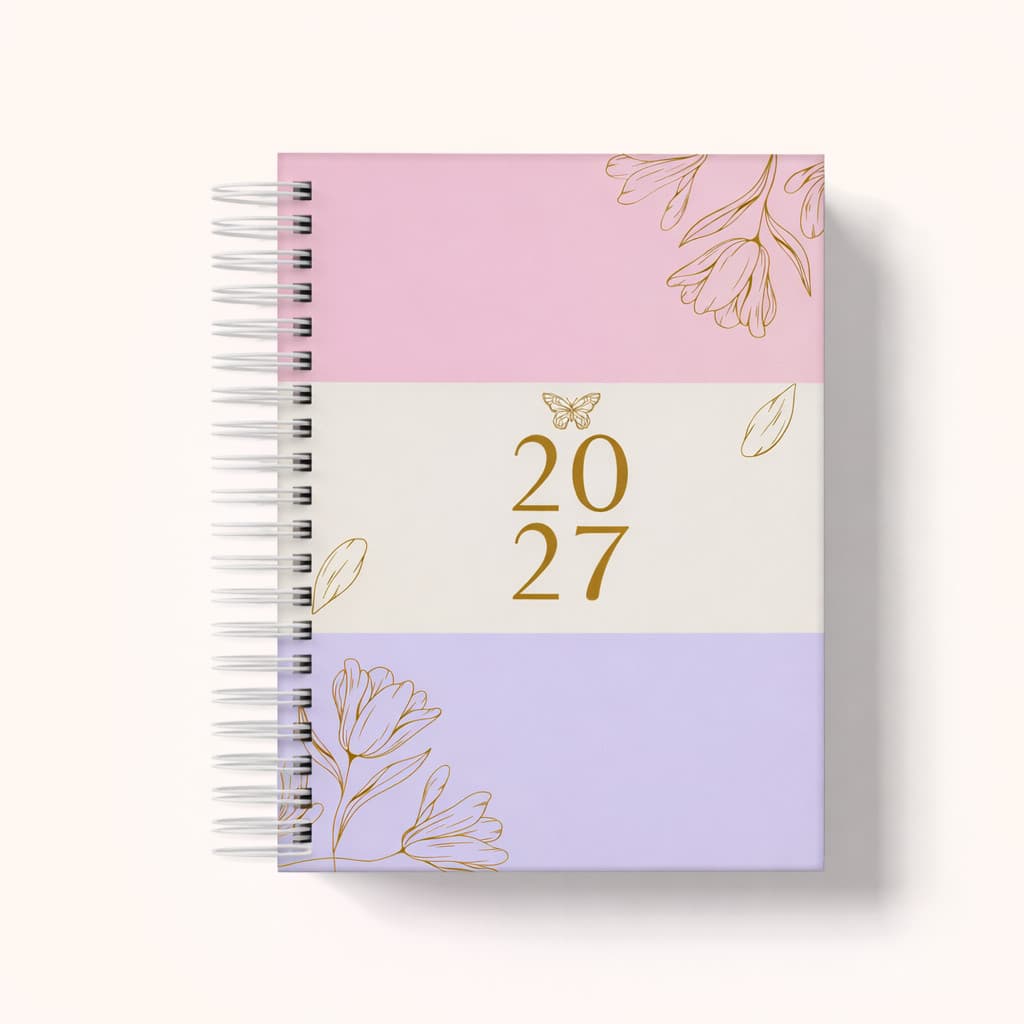 Agenda 2027 ou 2026 Personalizada - Coleção Candy