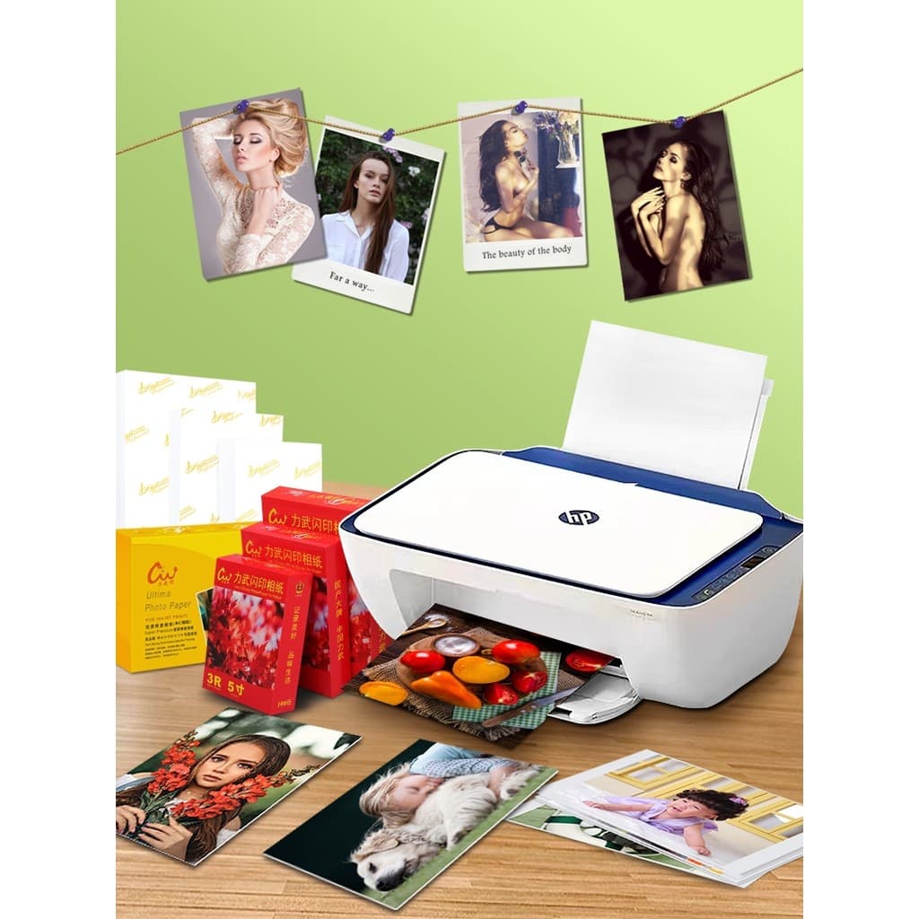 Papel fotográfico R RC A4A3 Papel fotográfico dupla face à prova d'água 270g Alto brilho fosco de lã fina Lã grossa Pape