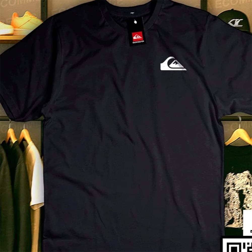 Camiseta Masculina Básica QKS Line Skate Streetwear 100% Algodão Camisa T-shirt Unisex Algodão Confortável - Mikko