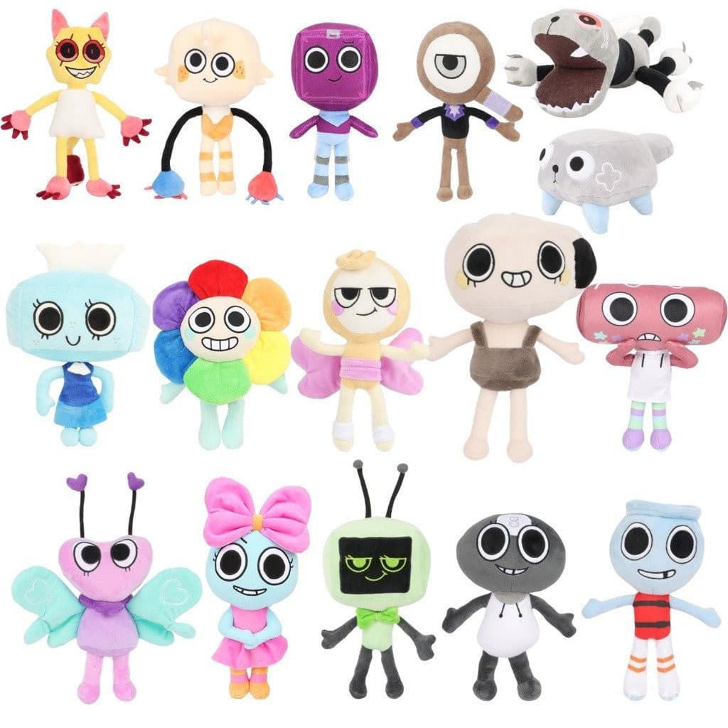 Brinquedo De Pelúcia Dandy's World , Roblox Scraps Poppy Plush Toy Presentes De Aniversário Para Fãs , Meninos E Meninas