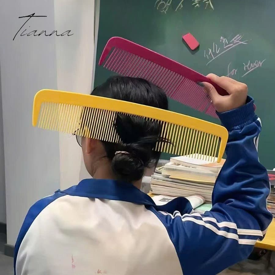 [Nova Chegada] Pente Gigante , De Cabelo Engraçado , 38 Cm De Comprimento , Pequeno Presente