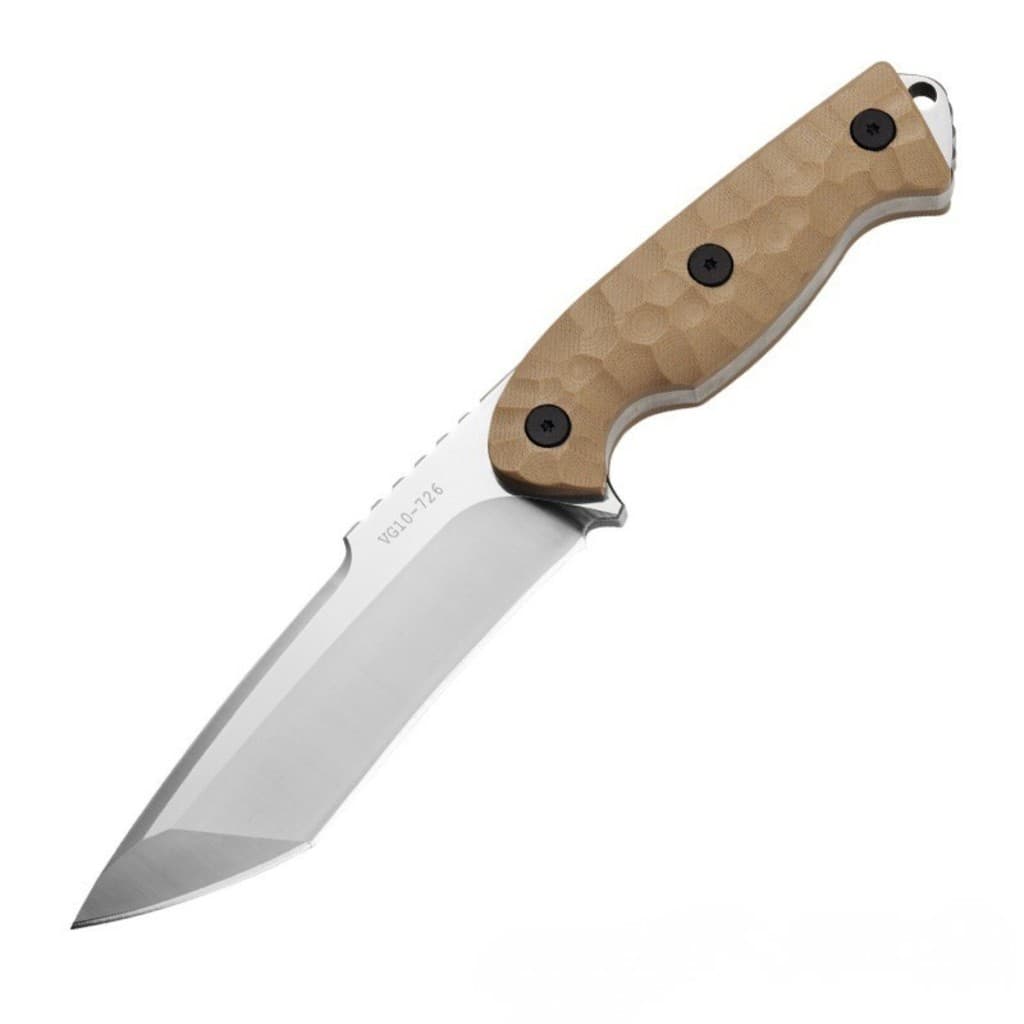 Faca Tática Full Tang Aço Inox Camping Sobrevivência Kydex