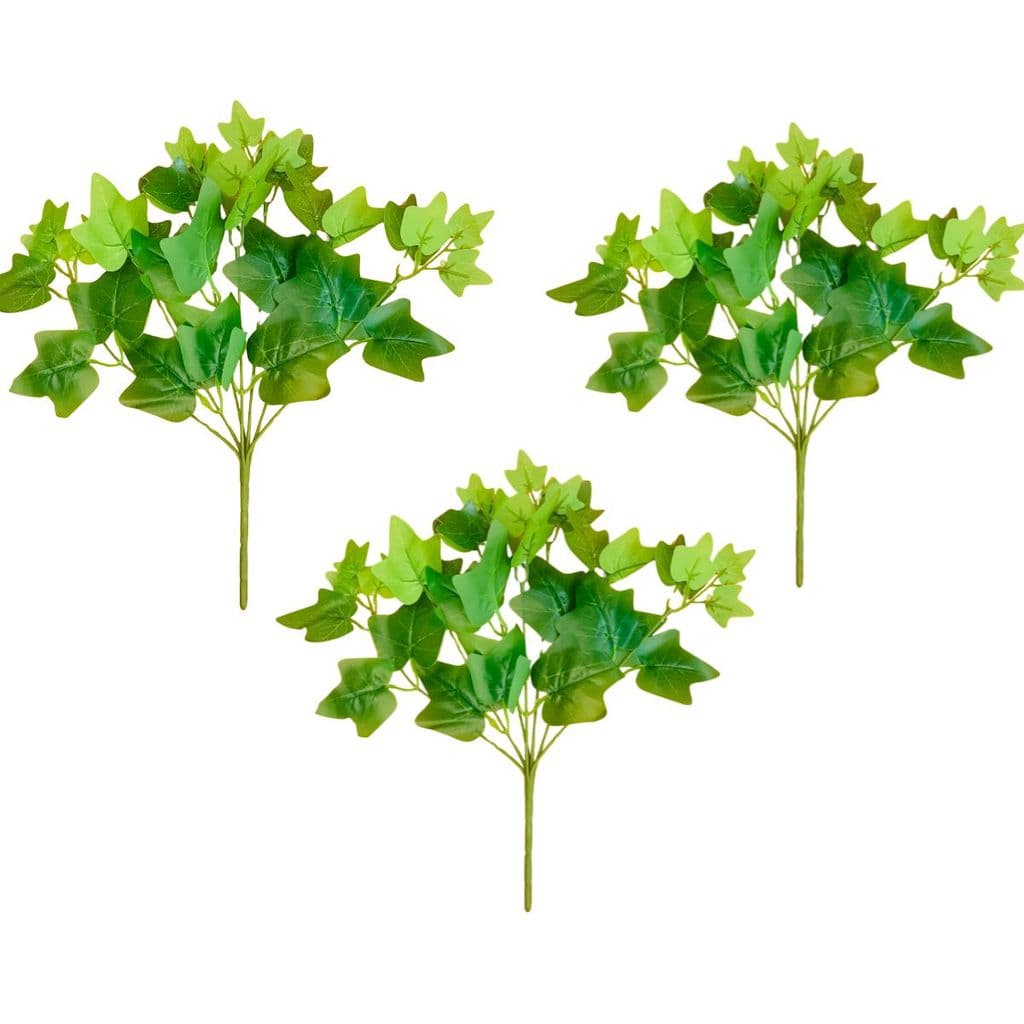 Kit 3 Buquê Folhagem Complemento Planta Artificial Premium