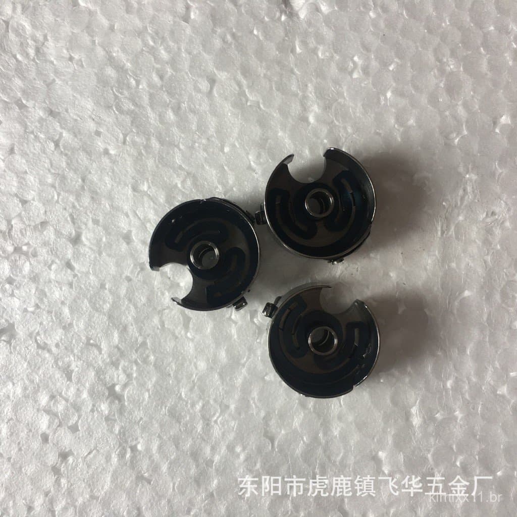 Caixa de bobina para máquina de costura de base plana com placa de aço BC-DB1-NBL Caixa de bobina para máquina de costur