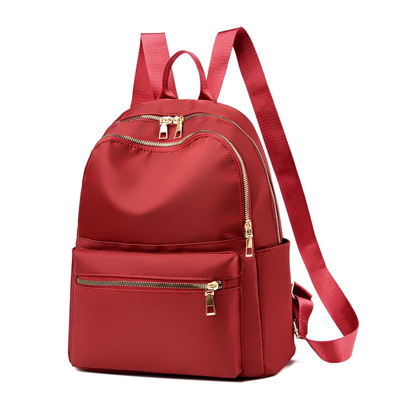 Oxford pano mochila feminina 2024 novo estilo na moda All-Match saco de escola grande capacidade viagem senhoras pequena