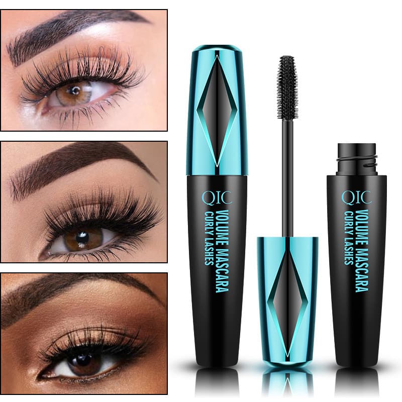 QIC Novo Estilo Smurf National Trendy Mascara 4D Curling Longo À Prova D 'Água Não Mancha