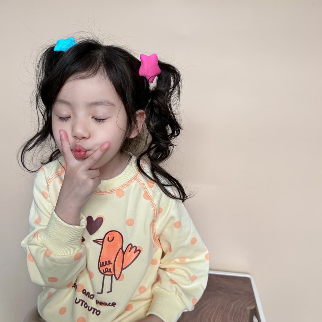 Laço de cabelo de algodão cheio de estrela de cinco pontas crianças laço de borracha de cabelo menina bebê versão corean
