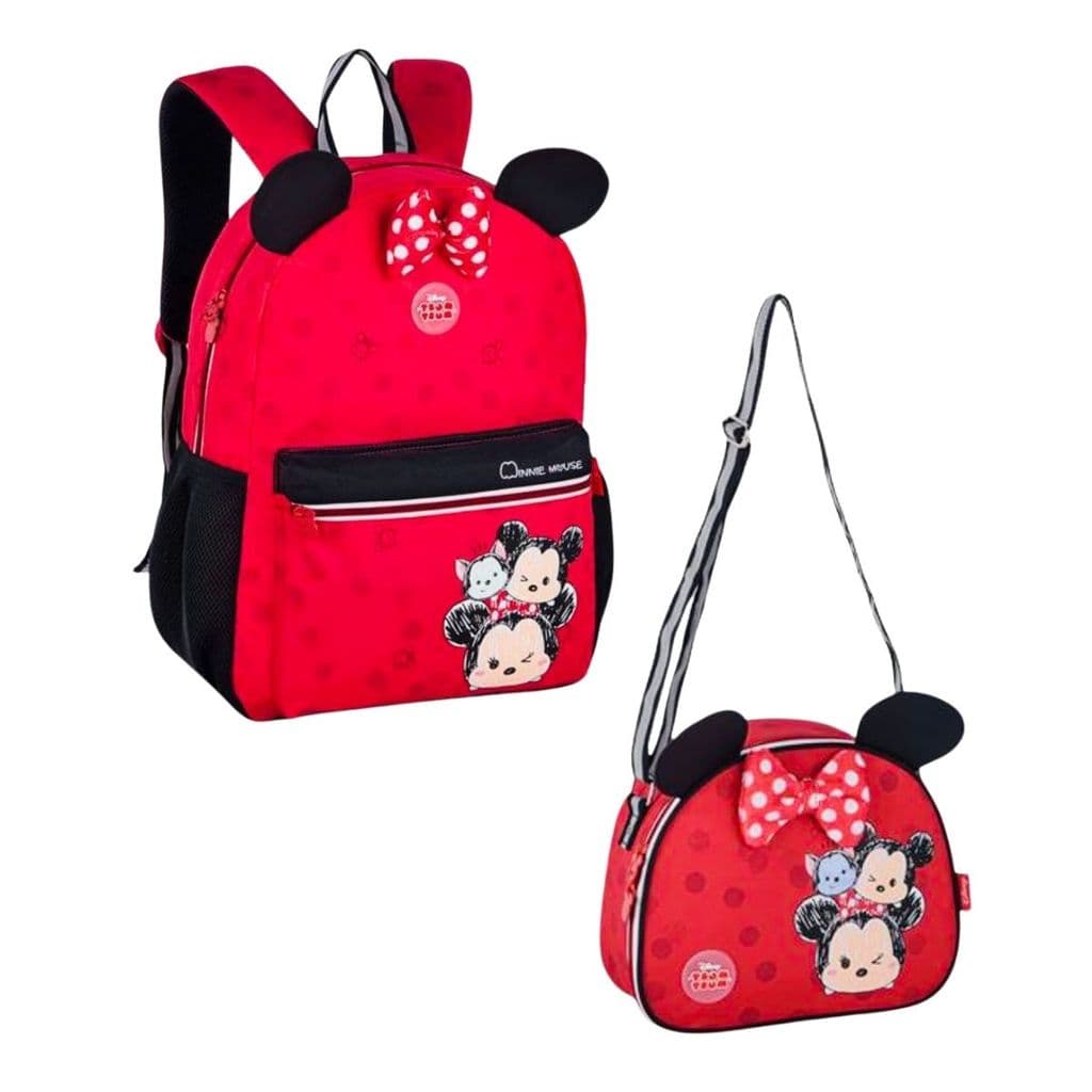 Mochila de Costas Escolar Grande Resistente Disney Passeio Escolar Infantil