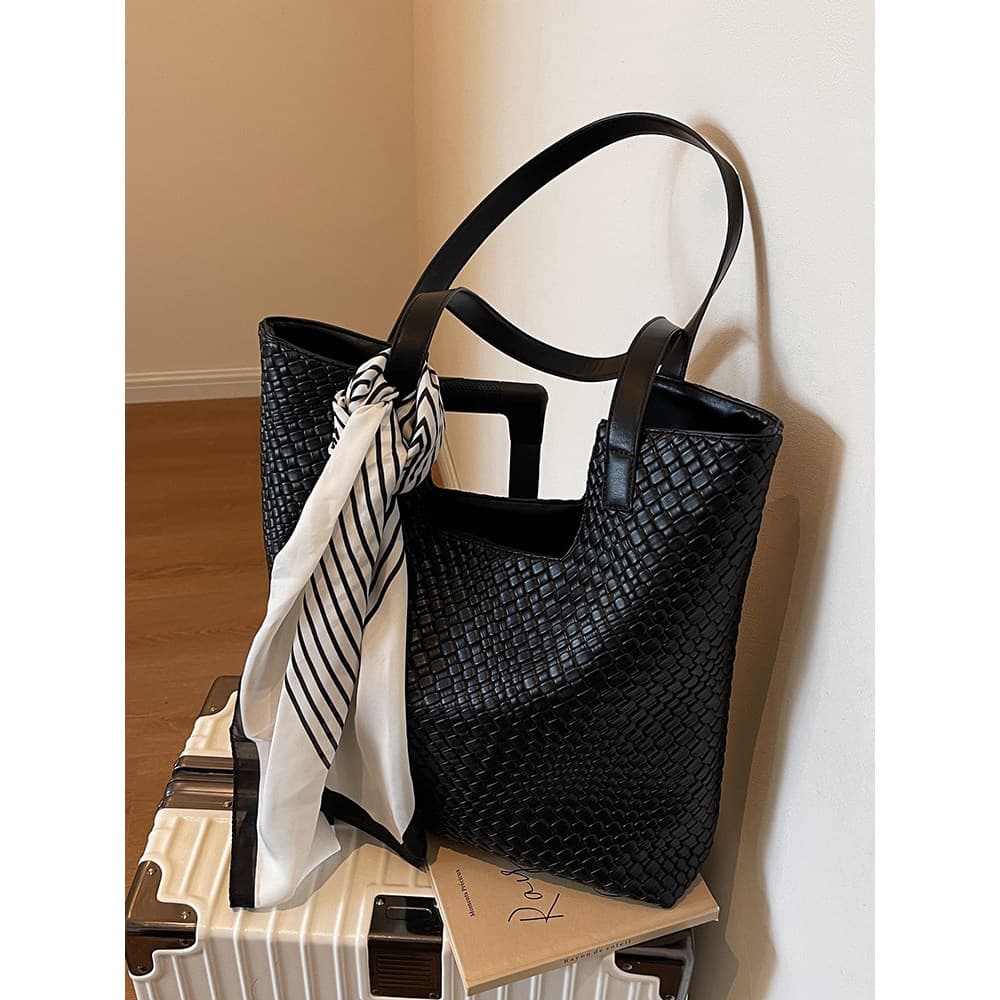 Trabalho Commuter axilas saco de grande capacidade feminino 2026 novo estilo versão coreana outono inverno moda tecido s