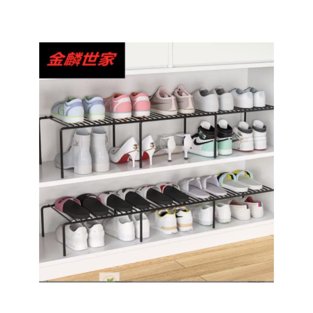 Armário de sapatos em camadas divisória sapato rack de armazenamento ferramenta útil economia de espaço rack de armazena