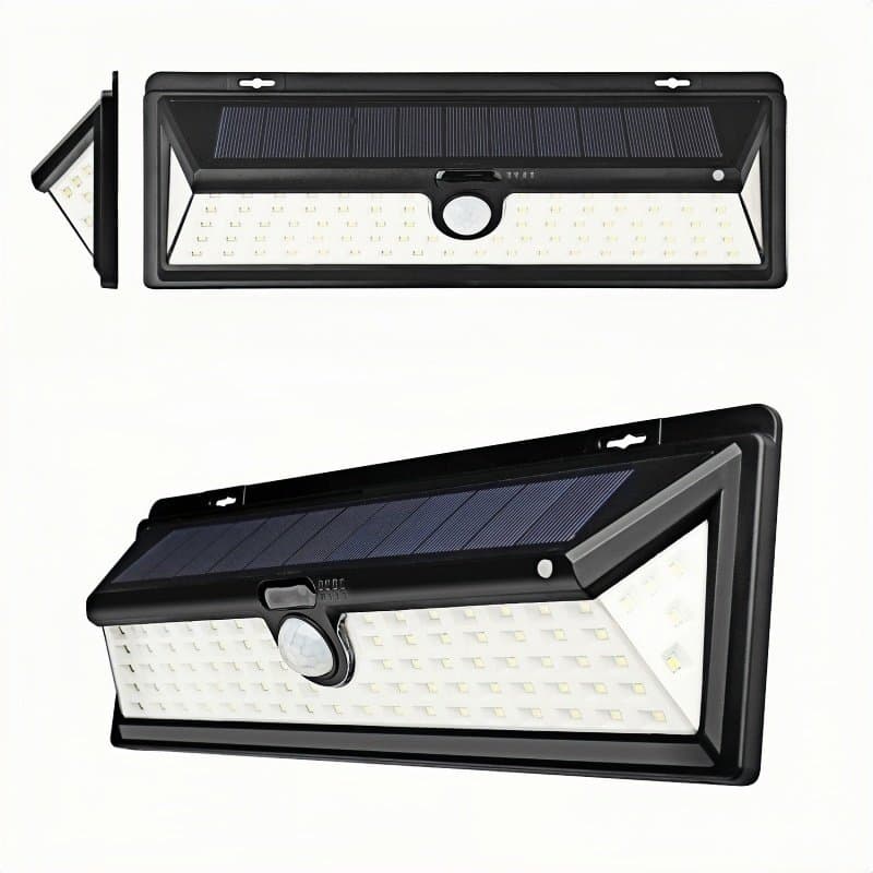3/4/5 Pcs LâMpada Solar Super Brilhante EconôMica E EcolóGica Com Controle De Luz Inteligente E FáCil Instalação