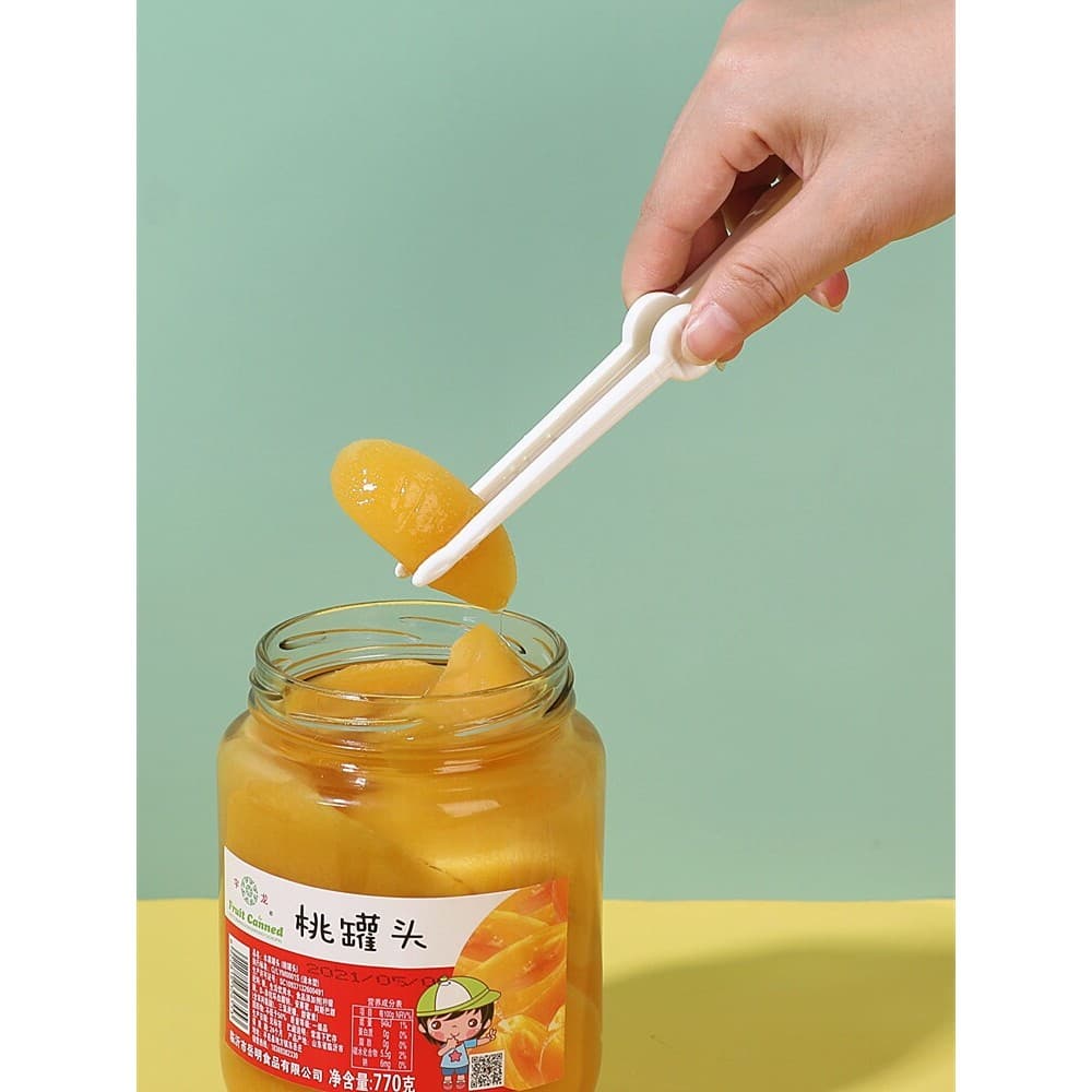 Comer lanches não sujos mãos clipe dedicado pinças de degustação higiênica de alimentos Multi-função batatas fritas Cann