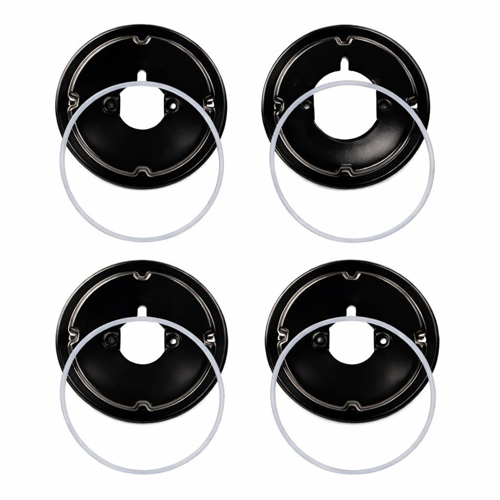 Kit Base Trempe Grade  Bocas Fogão Atlas Utop Glass/ Dako Glass 4 Bocas