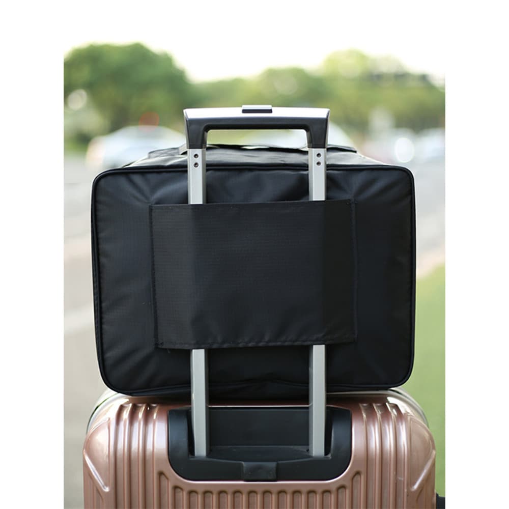 Bolsa de viagem pode pendurar no carrinho, bolsa de bagagem de embarque, Check-In grátis, bolsa organizadora de armazena