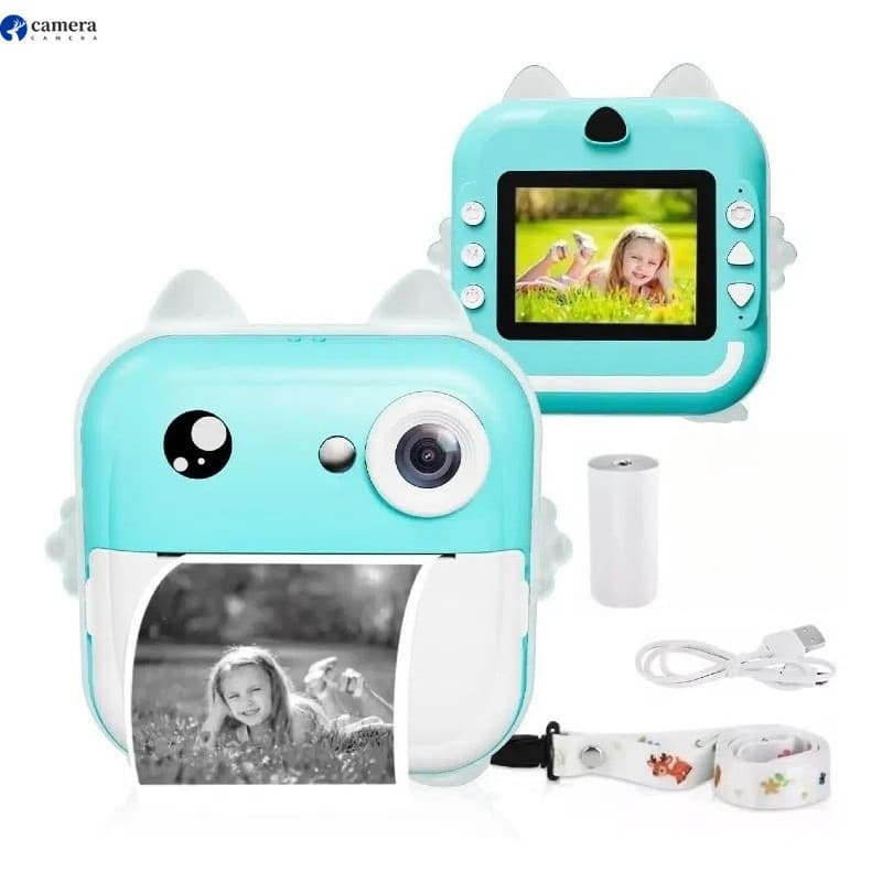 Câmera De Impressão Térmica Instantânea Para Crianças Vídeo Fotografia Digital | Envia Rapido
