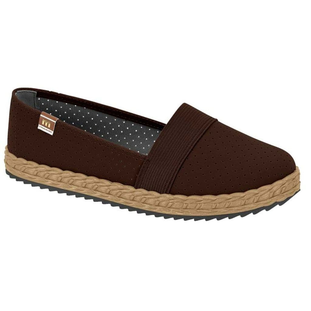 ALPARGATA NOBUK PELE MOLECA CHOCOLATE IN26 5696.300.10159