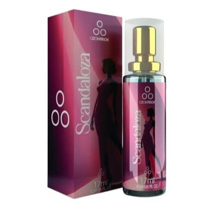 Perfume Scandaloza Feminino 17ml Ozonteck 33% Essência Importada Premium