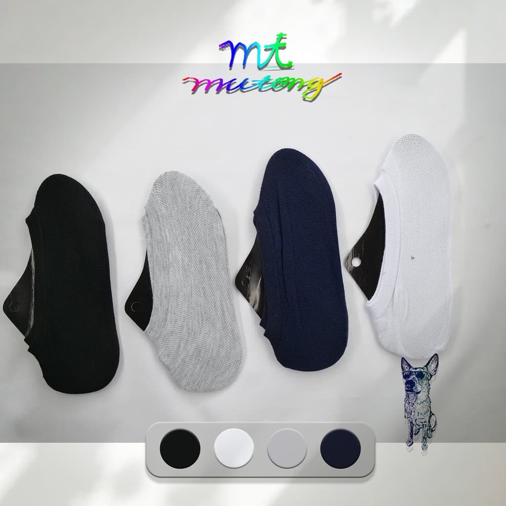 A.kit 6-24 Meias Sapatilha Invisível Com Silicone meia adultoTamanho 36-46 unisexx.verao./525