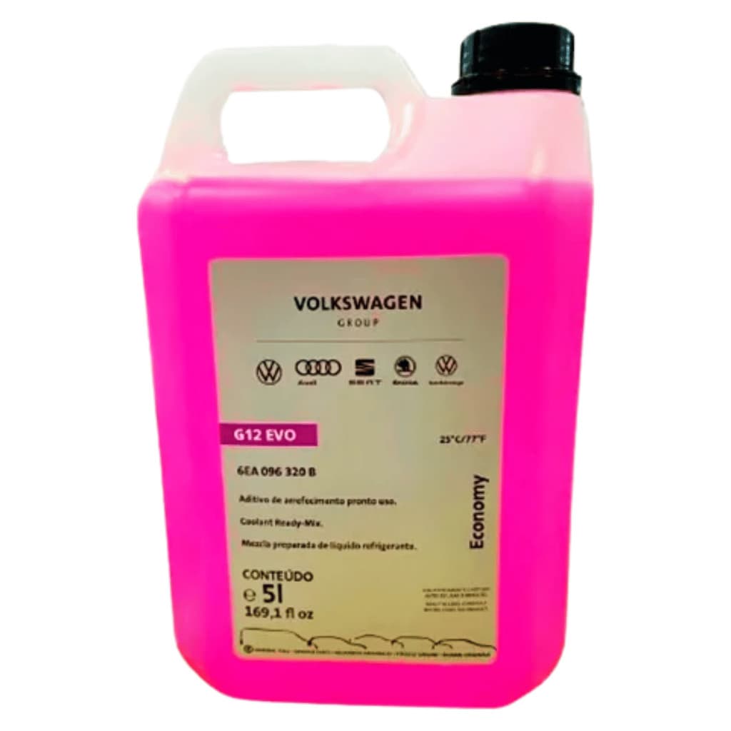Aditivo Arrefecimento G12 5 Litros Pronto P/ Uso Original Vw 6EA096320B