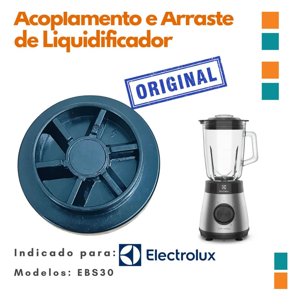Arraste Do Motor Completo Electrolux Ebs30 Original