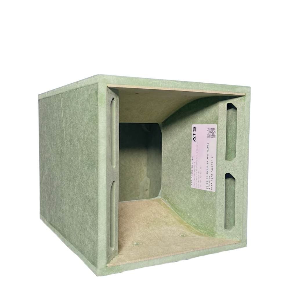 CAIXA PARA MÉDIO GRAVE 8 POLEGADAS MDF ULTRA ATS 830R