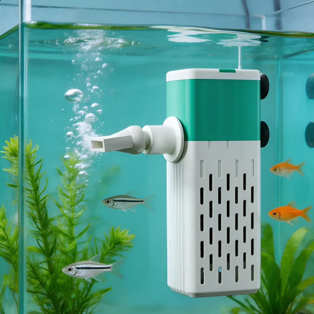 Filtro Interno Bivolt 4 Em 1 Submerso Bomba De Circulação 110v/240v