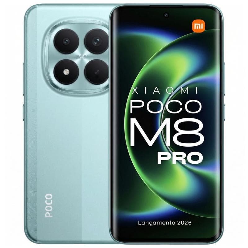 Celular POCO M8 Pro 5G 256GB ou 512GB AMOLED 120Hz 50MP OIS NFC 6500mAh