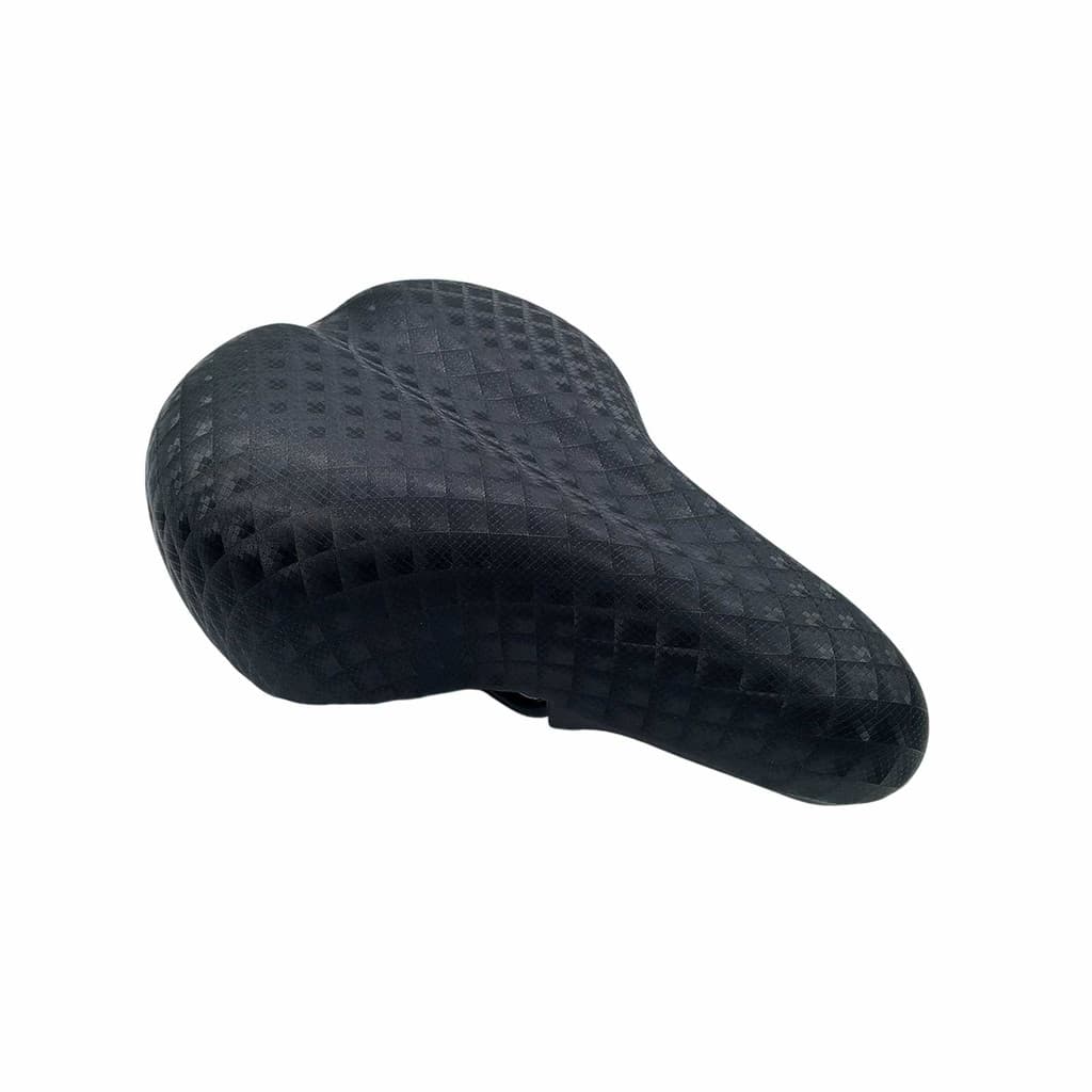 Banco Selim MTB Duas2 Molas Bogota Com Carrinho Bicicleta Bike Elastômero Preto RAD7