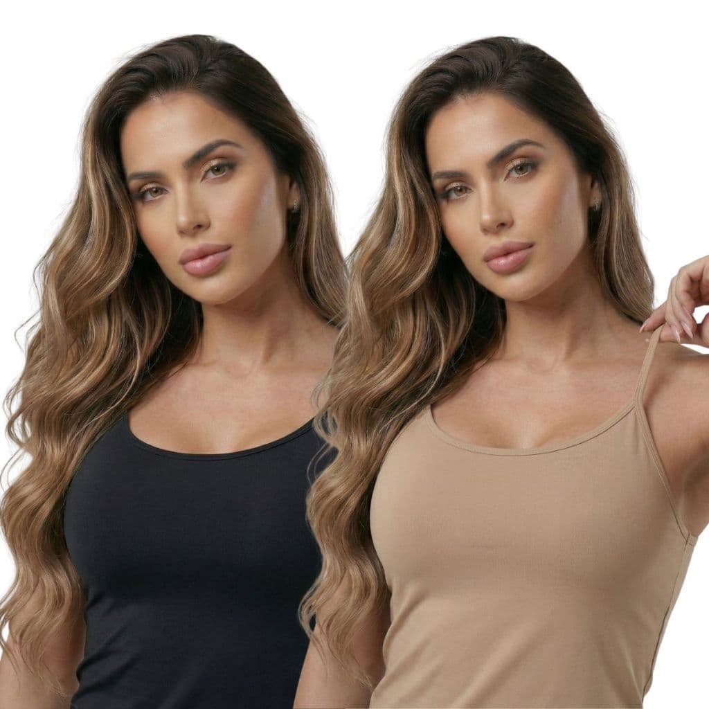 Regata Segunda Pele Feminina Liso Academia Uso Diário Look