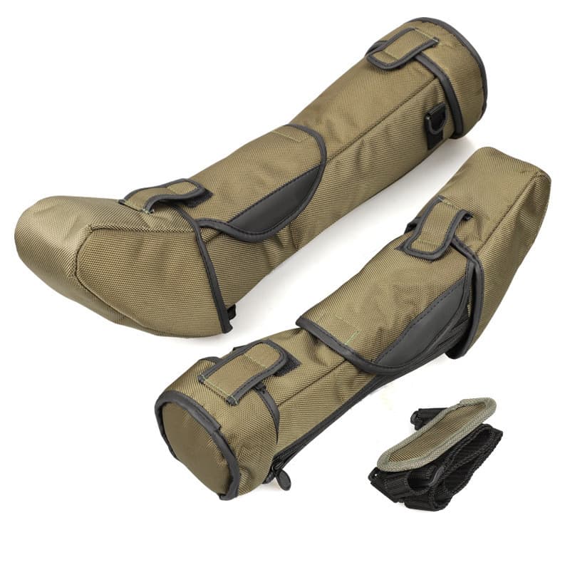 Saco de armazenamento de telescópio portátil saco de colapso pássaro assistindo óculos saco absorção de choque mochila v