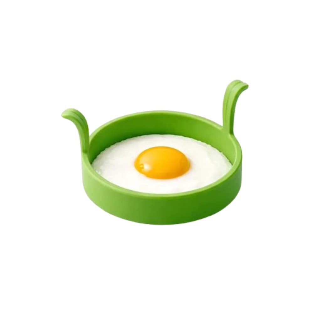 Molde Redondo De Silicone  De Fritar Ovo Panqueca