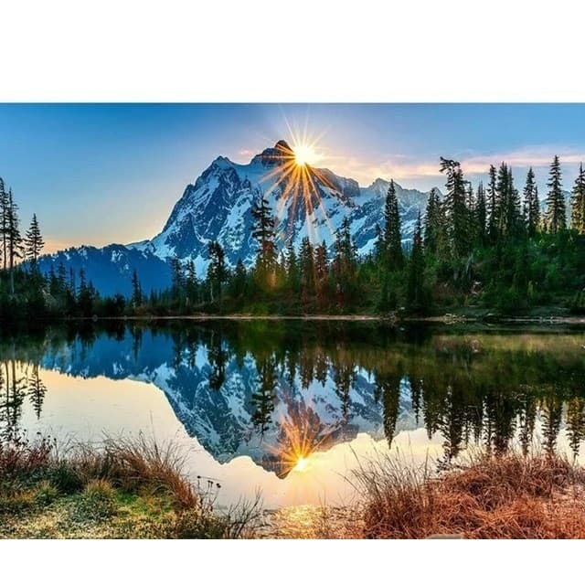 Quadro Decorativo Paisagem Montanha