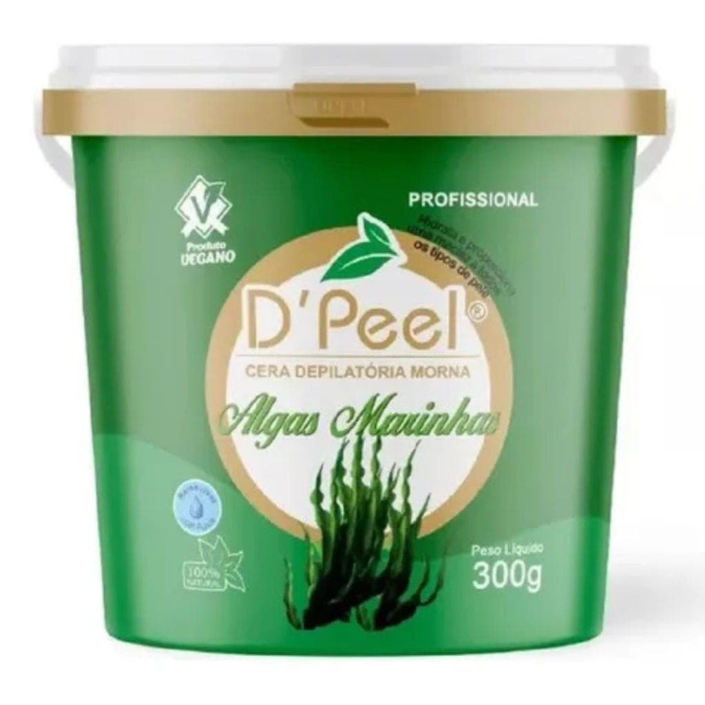 D´Peel - Cera Depilatória Morna 300g - Algas Marinhas - Reds