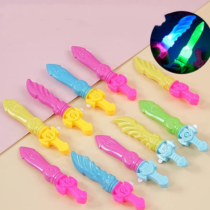 Mini adereços de atmosfera ativa para festa de brinquedo luminoso