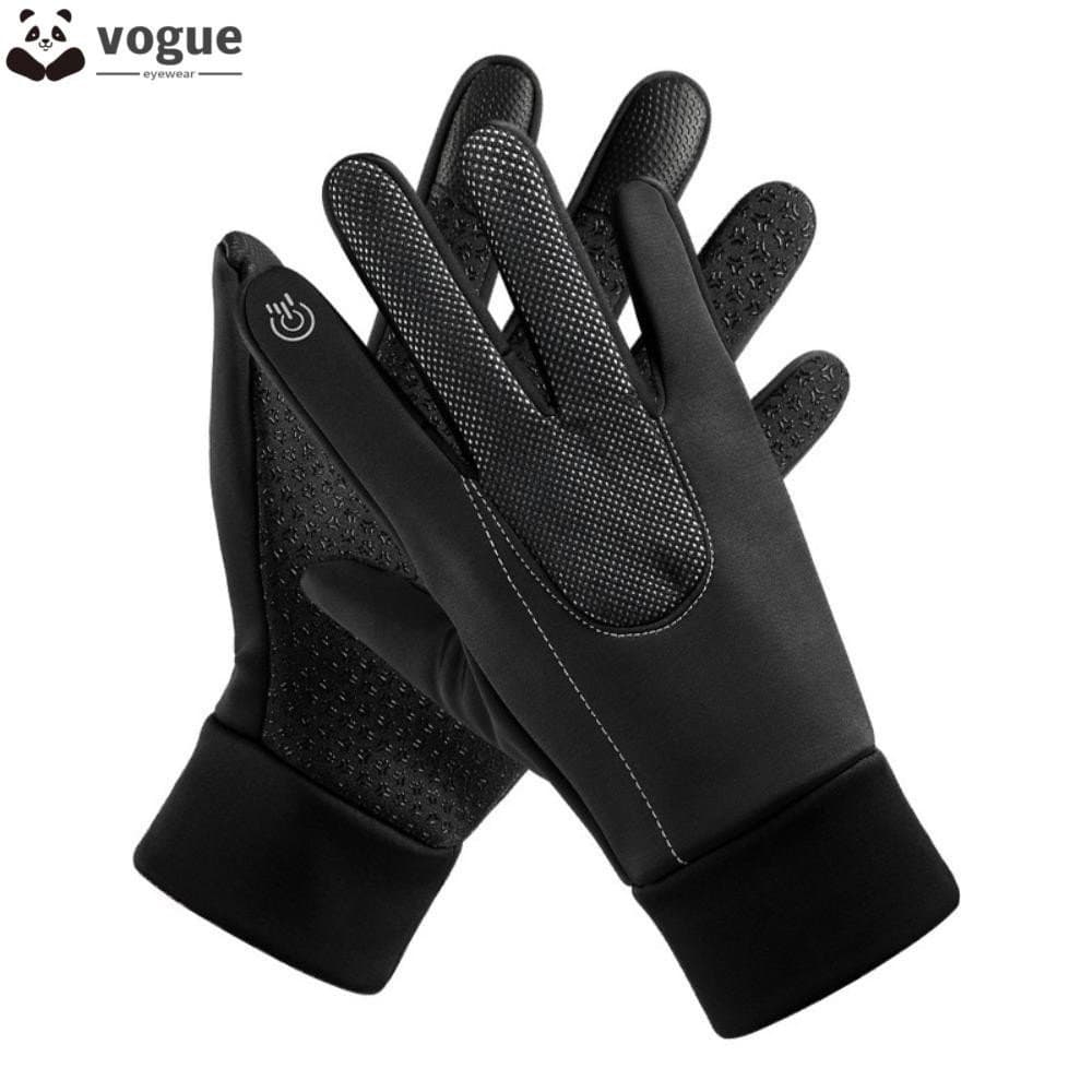 Luvas De Tela Sensível Ao Toque VOGUEEE , Inverno Com Tocável Quente Esqui Impermeáveis Dedos Inteiros