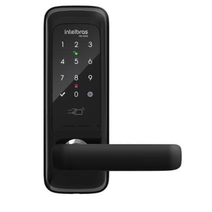 Fechadura Digital Intelbras De Embutir Com Macaneta Fd 3000