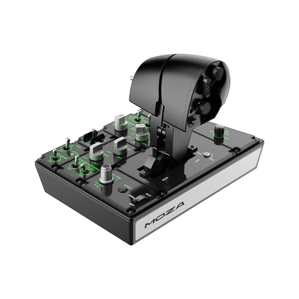 Manete de Potência Moza MTP Throttle Panel Simulador de Voo