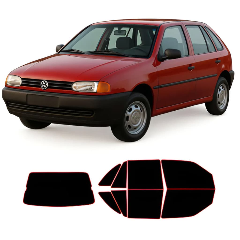 Película Insulfilm Vw GOL BOLA  G2 4 Portas 1995/2005 Corte Computadorizado