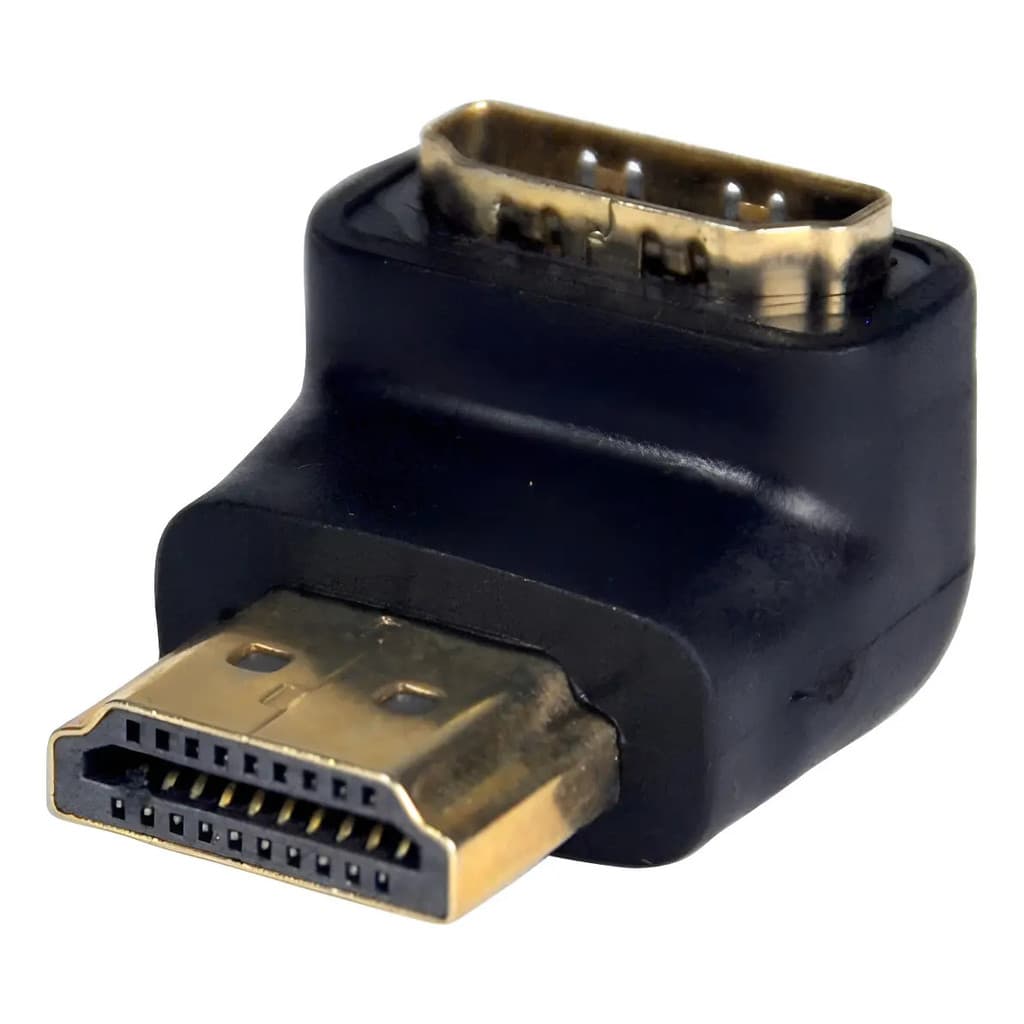 Adaptador Hdmi 4k, 2.0, 90° Padrão  M * F ( L )