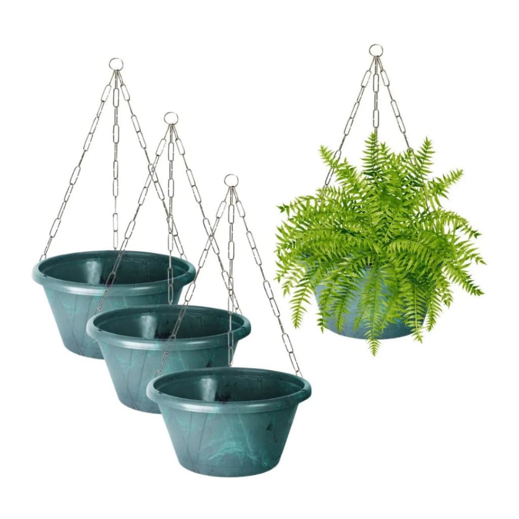 Corrente Tripla Para Vaso Suspenso Para Jardinagem