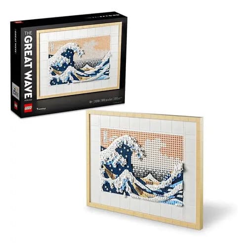 Lego 31208 Art Hokusai: A Grande Onda Envio Rápido com NF