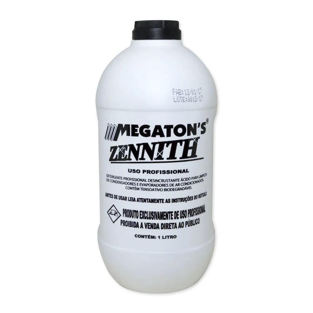 Limpa Ar Condicionado Zennith Megatons 1 Litro Original