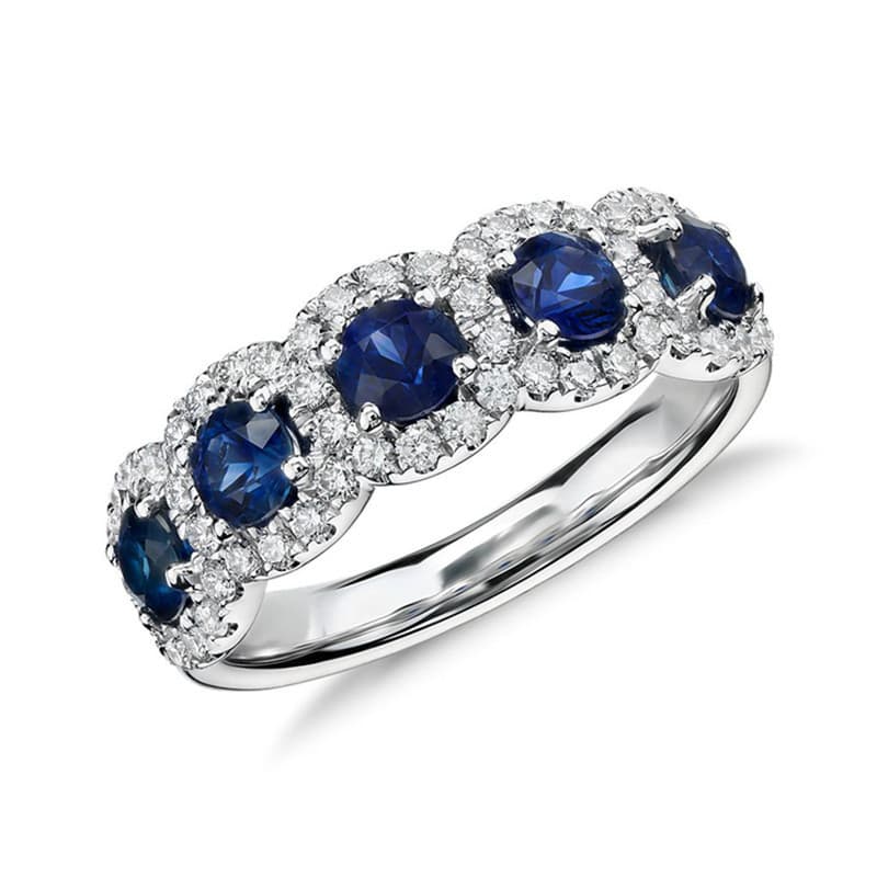 Moda luz luxo único anel festa banquete High-End jóias Mori namorada elegante celebridade anel