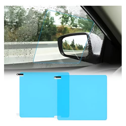 Película P/ Janela Carro Anti Embassante Chuva Reflexo 20cm