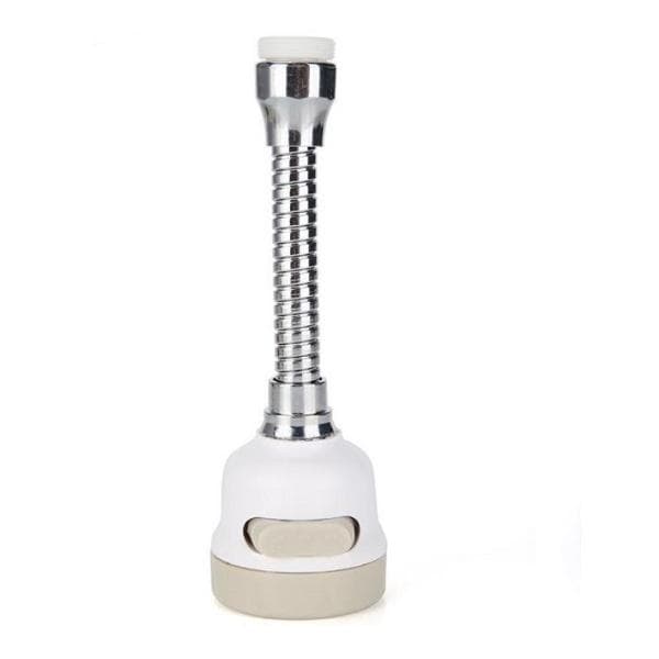 Adaptador Arejador de Torneira 360° - 3 Jatos com Extensor Flexível