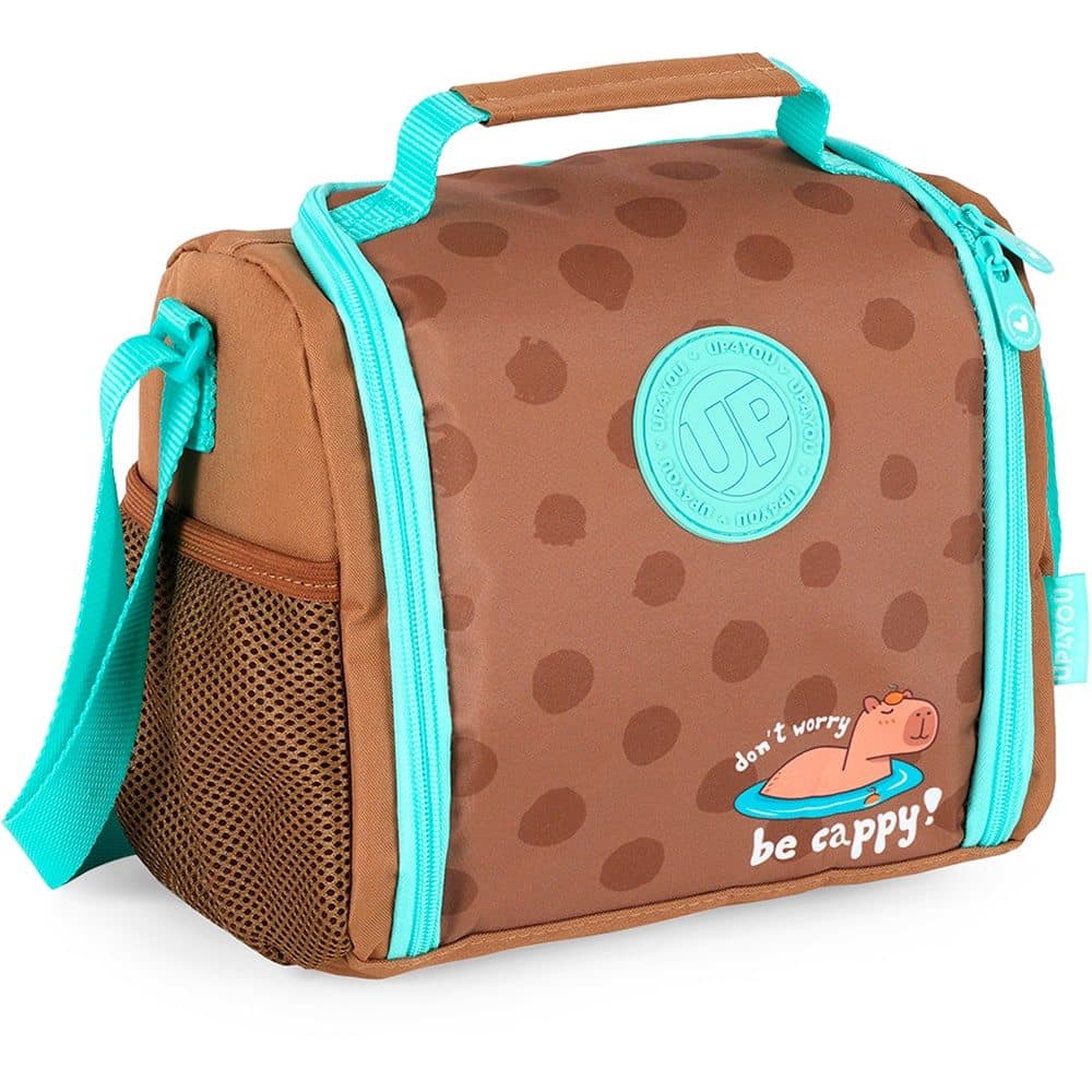 Lancheira Up4you Capivara Marrom/verde LA49653UP0 Luxcel