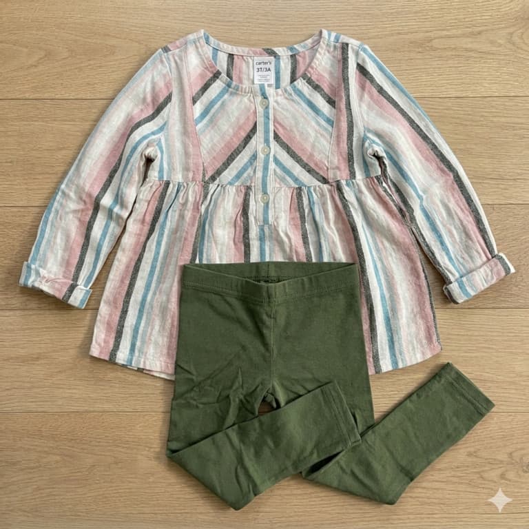 Conjunto Carter's Original Menina Algodão- NOVO