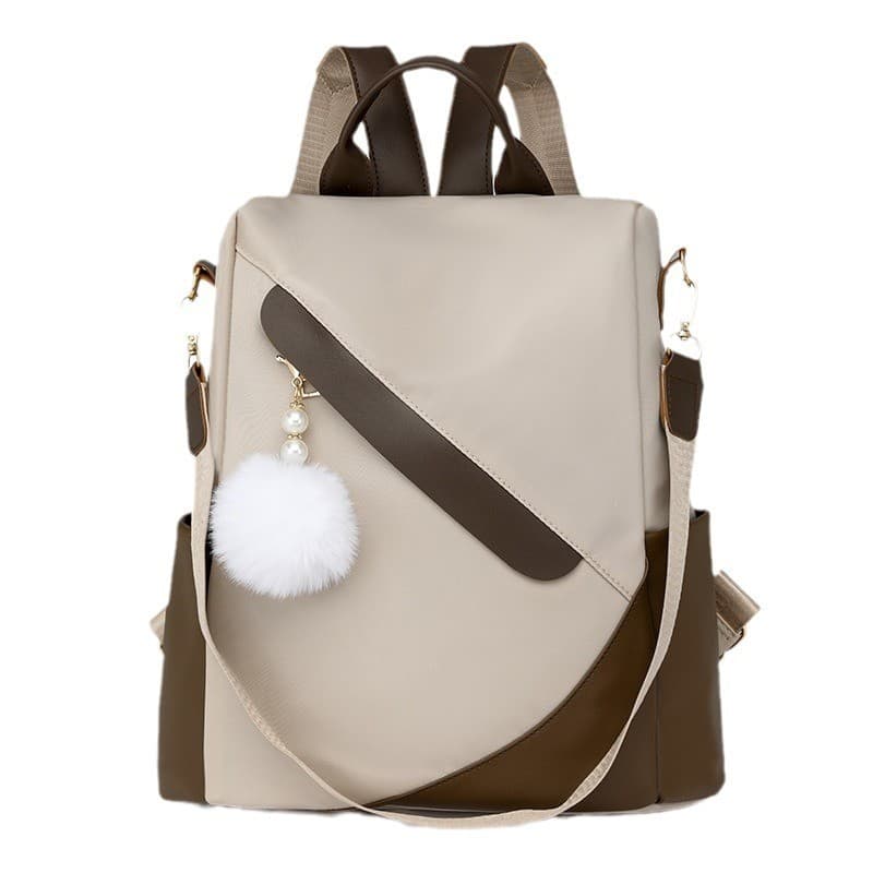 Bolsa mochila Portátil de Poliéster da moda feminina Antifurto e à prova d'água(016)